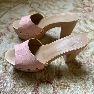 Giuseppe Zanotti barbiecore pink platform sandals 39.5